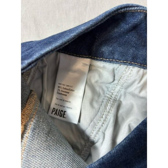 Paige Denim Dion Cargo Pockets High Rise Flare Bootcut Jeans size 29 - Picture 7 of 10